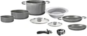 Kuchnia turystyczne i akcesoria - Brunner Brunner Gourmet Rock NG 9+1 Zestaw garnków 24cm 2020 Zestawy do gotowania 0806082N - miniaturka - grafika 1