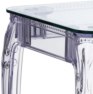 D2.Design DESIGN Stół Ghost 62x62cm transparentny - Stoły - miniaturka - grafika 11