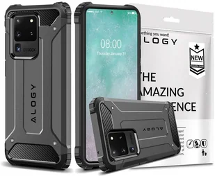 Alogy Etui Hard Armor do Samsung Galaxy S20 Ultra szare 7925X23 - Etui i futerały do telefonów - miniaturka - grafika 7