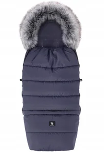 CottonMoose śpiworek Combi dark blue - Akcesoria do wózków - miniaturka - grafika 2