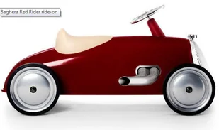 Baghera Samochodzik jeździk metalowy dla dzieci Rider, XL, czerwony - Chodziki - miniaturka - grafika 4