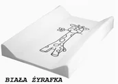 Przewijaki - Nadstawka Przewijak Usztywniany Biały Żyrafka - miniaturka - grafika 1