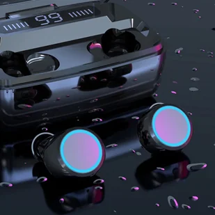 Strado TWS IPX7 M11 czarne - Słuchawki - miniaturka - grafika 8