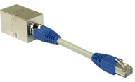Akcesoria do tabletów i e-booków - InLine 69949 adapter DSL, TAE-F wtyk do gniazda RJ45, 8p2 °C do FritzBox Szary 69949 - miniaturka - grafika 1
