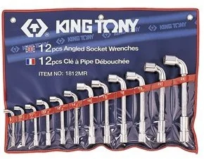 KING TONY Zestaw kluczy fajkowy 1812MR - Klucze i nasadki - miniaturka - grafika 3