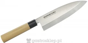 Bunmei Tradycyjny nóż Deba, stal nierdzewna Bunmei, 19,5 cm - Noże kuchenne - miniaturka - grafika 2