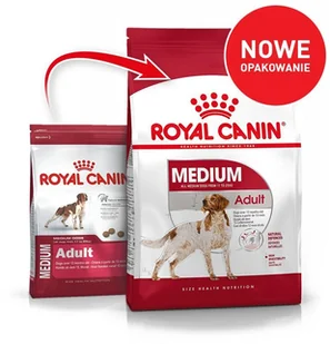 Royal Canin Medium Adult 15kg + 10x140g saszetka 9003579008362/0 - Mokra karma dla psów - miniaturka - grafika 2