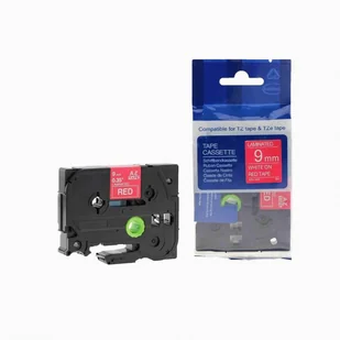 Brother Taśma zamiennik TZ-425 / TZe-425, 9mm x 8m, biały druk / czerwony podkład - Papier do drukarek Brother Taśma zamiennik TZ-425 / TZe-425, 9mm x 8m, biały druk / czerwony podkład - Papier do drukarek - miniaturka - grafika 1
