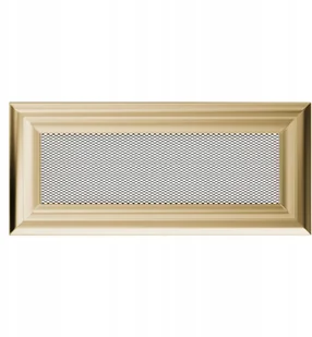 Parkanex kominkowa Oskar 11x24 wentylacja złota - Kratki wentylacyjne - miniaturka - grafika 2