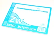 Druki akcydensowe - Michalczyk&Prokop Zw Zwrot Materiałów A5 - miniaturka - grafika 1