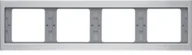 Klawisze i ramki - Hager Polo sp. z o.o. K.5 Ramka 4-krotna pozioma 13837003 - miniaturka - grafika 1