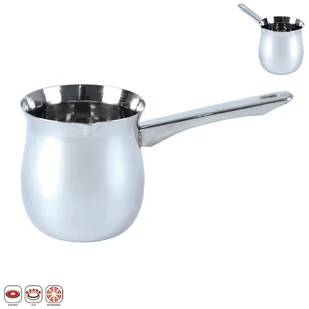 Tygielek stalowy do parzenia kawy po turecku 0,6L 123418 - Dzbanki i imbryki - miniaturka - grafika 3