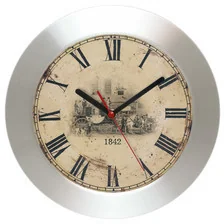 Atrix Zegar aluminiowy solid ROMAN #4 AL02RN4 - Zegary - miniaturka - grafika 3