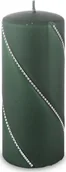 Świece - Art Pol Pol Pl Świeca Bolero Walec Duży Zielony 134756 - miniaturka - grafika 1