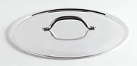 Pokrywki - Pentole Agnelli pentole agnelli pokrywa wykonana z aluminium, z uchwytem ze stali szlachetnej, srebrny, srebrny/czarny, 16 cm PCMX02916 - miniaturka - grafika 1