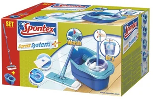 Spontex Mop płaski rotacyjny Express System - Miotły, szufle, mopy - miniaturka - grafika 4