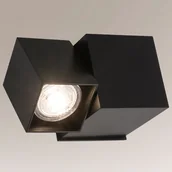 Lampy ścienne - Shilo kinkiet Bizen GU10 czarny 7930 - miniaturka - grafika 1