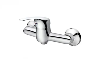 Novoterm Kabina półokrągła czterościenna 80x80 Classic White z baterią CLASSIC.WHITE-80 - Kabiny prysznicowe - miniaturka - grafika 3