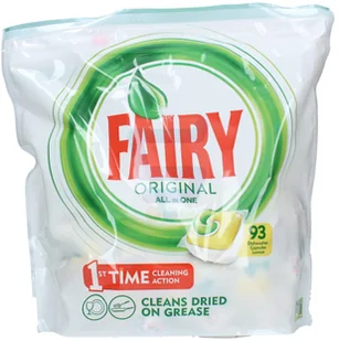 Fairy ORIGINAL ALL IN ONE LEMON TABLETKI DO ZMYWARKI 93 SZTUKI Zakupy dla domu i biura! 814388 - Środki do zmywarek - miniaturka - grafika 2