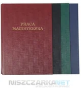 Okładki do laminatorów i bindownic - Opus O.HARD Cover classic Okładka twarda 304x212mm Praca Magisterska - miniaturka - grafika 1