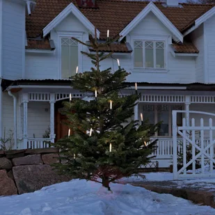 KonstSmide 16-pkt. łańcuch ze świecami z trzpieniem 12m - Oświetlenie świąteczne - miniaturka - grafika 5