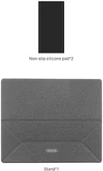Części i akcesoria do laptopów - Nillkin Ascent Stand - Podstawka pod laptopa (Grey) - miniaturka - grafika 1
