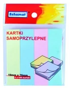 Zakładki indeksujące - SCHEMAT Karteczki samoprzylepne do oznaczania stron 19mm x 76mm 4 x 100 kartek mix kolorów SCHEMAT 7829 - miniaturka - grafika 1