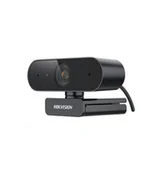 Kamery internetowe - Hikvision Web Camera DS-U02 Black USB-A KIPDSU02 - miniaturka - grafika 1