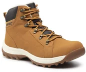 Buty trekkingowe męskie - Hi-Tec Trekkingi Haites Mid AVSAW20-HT-01-Q3 Brązowy - miniaturka - grafika 1