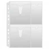 Pudełka i akcesoria na płyty CD - Donau PBS Connect Koszulka zawieszkowa na 4 CD A4 DN951 - miniaturka - grafika 1