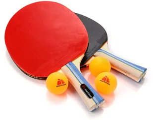 Meteor Zestaw do tenisa stołowego Sirocco** 2 rakietki + 3 piłeczki 15022 - Tenis stołowy - miniaturka - grafika 6