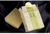 Mydła - Soiland Earth Ręcznie robione w Indiach mydło do ciała i włosów 100% VEGAN Oliwkowe 125g Soil&Earth - regeneracja i odmładzanie - miniaturka - grafika 1