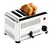 Inne urządzenia gastronomiczne - Buffalo Toster 4-szczelinowy z minutnikiem 230 V 2240W 225x370(H)x210 mm 432 - miniaturka - grafika 1