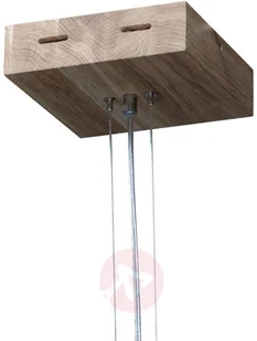 Spotlight Lampa wisząca LED Leif dąb olejowany 52 cm - Lampy sufitowe - miniaturka - grafika 4