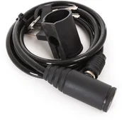 Zabezpieczenia do roweru - M-wave Zapięcie rowerowe linka zbrojona 100cm uniw 23182 23182 - miniaturka - grafika 1