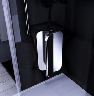 Axiss Glass CLUSI TEMIDA lewa 80x80 CLEAN 3329TEM80L - Kabiny prysznicowe - miniaturka - grafika 5