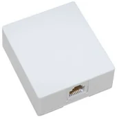 Akcesoria do monitoringu - DPM Solid Gniazdo telefoniczne z wejściem modularnym - miniaturka - grafika 1