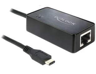 Delock Adapter USB USB C - RJ45 62642 - Adaptery i przejściówki - miniaturka - grafika 3