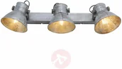 Lampy sufitowe - Leuchten Direkt Industrialna lampa sufitowa Gabriel ze spotami - miniaturka - grafika 1