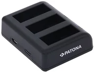 Ładowarki i akumulatory - PATONA Potrójna ładowarka GoPro Hero 9 AHDBT901 - miniaturka - grafika 1
