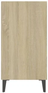 vidaXL Lumarko Szafka, kolor dąb sonoma, 57x35x70 cm, płyta wiórowa 806052 - Szafki do salonu - miniaturka - grafika 5