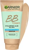 Kremy BB - Garnier Hyaluronic Aloe All-In-1 BB Cream nawilżający krem BB do każdego typu skóry Śniady 50ml 104398-uniw - miniaturka - grafika 1