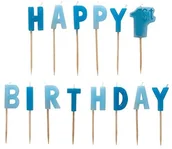 Kinder party - AMSCAN 9900784 1. Birthday Boy Pick świec - miniaturka - grafika 1