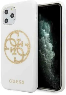 Guess Circle Glitter 4G Etui iPhone 11 Pro biały 10_15924 - Etui i futerały do telefonów - miniaturka - grafika 11