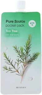 Missha Pure Source Pocket Pack Tea Tree 10 ml - Maseczki do twarzy - miniaturka - grafika 2