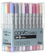 Półki łazienkowe - Copic Zestaw copic C Ciao marker (36 sztuk) CZ22075363 - miniaturka - grafika 1