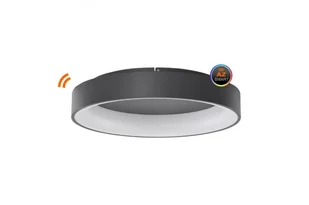 Azzardo plafon LED Solvent R Smart 80 92W 4680lm 3000-6000K szary AZ3998 AZ3998 - Systemy inteligentnych domów - miniaturka - grafika 2