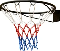 Koszykówka - Enero Enero Obręcz do kosza 45cm z siatką Enero czarna 1030814 - miniaturka - grafika 1