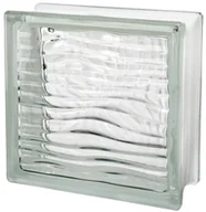 Cegły, pustaki, bloki - Seves Pustak szklany  1908 H 19 x 19 x 8 cm bezbarwny - miniaturka - grafika 1