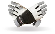 Rękawice do ćwiczeń - MADMAX madmax Classic rękawice siłownia fitness podnoszenie ciężarów rękawice męskie rękawiczki Bodybuilding Workout Sports Training..., biały, s MFG-248-WHT - miniaturka - grafika 1